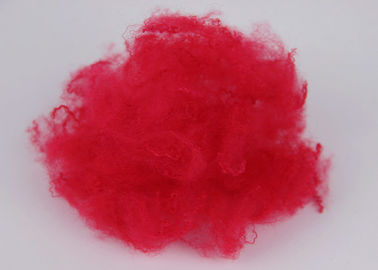 La bella alta fibra di tenacia PSD, rosso ha riciclato la fibra di poliestere 1.5d*38mm