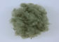 Fibra di graffetta di poliestere tinta stimolante della fibra di verde dell'esercito per tappeto