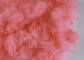 Fibra di graffetta di poliestere riciclata rosa per il tessuto non tessuto del materasso delle coperte del tappeto