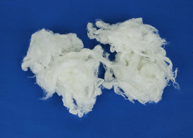 Fibra di graffetta viscosa bianca cruda 1.2D*51mm, fibra anti- del rayon viscoso di distorsione